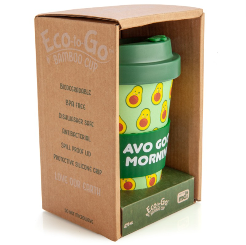 Avocado Eco To Go Bamboo Travel Mug