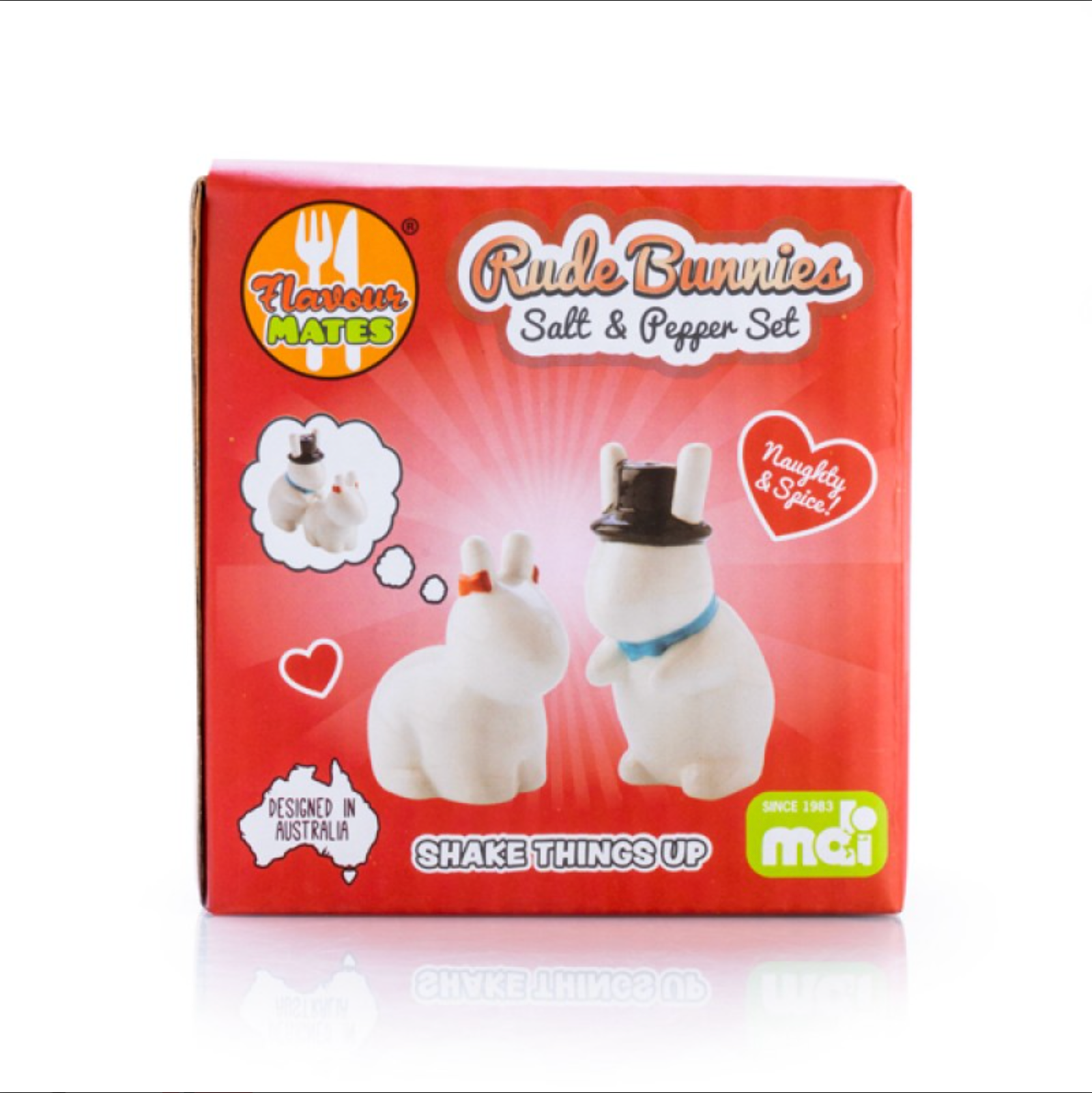 Flavour Mates Rude Bunnies Salt & Pepper Set