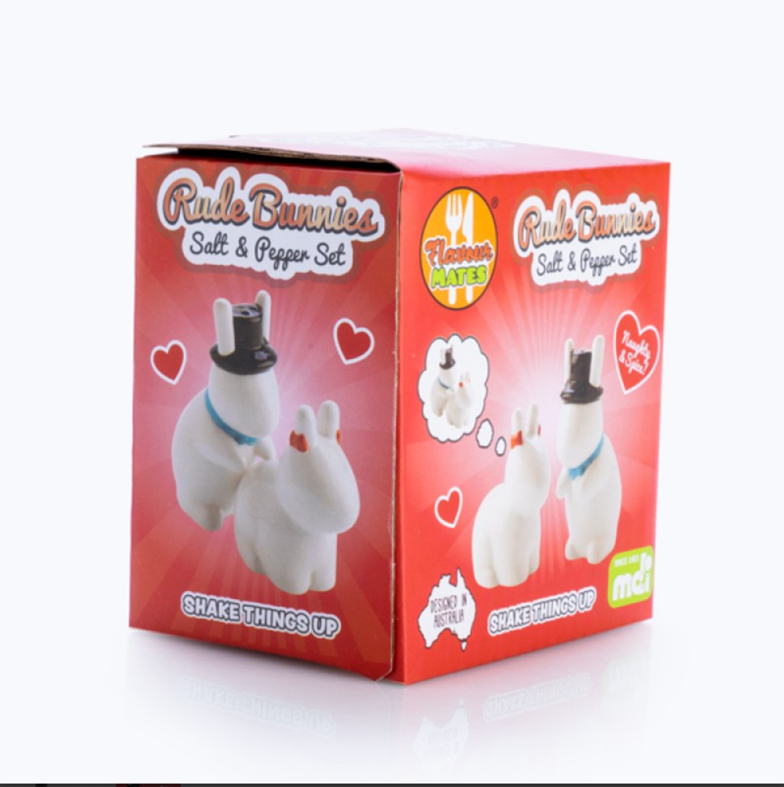 Flavour Mates Rude Bunnies Salt & Pepper Set