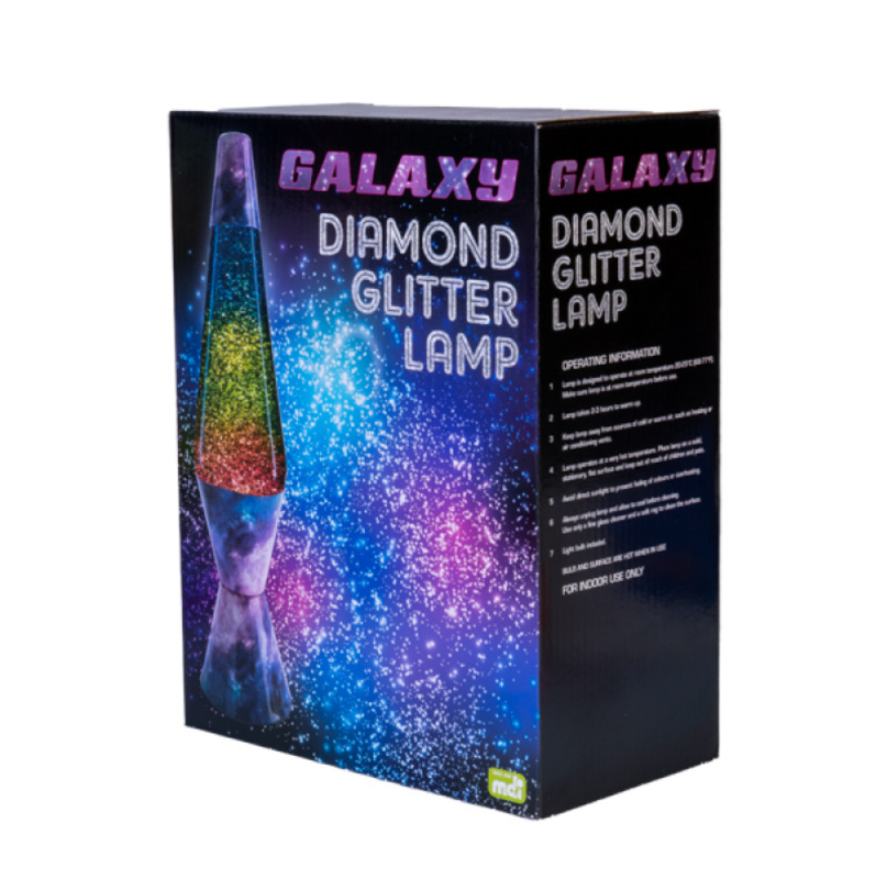 Galaxy Diamond Glitter Lava Lamp