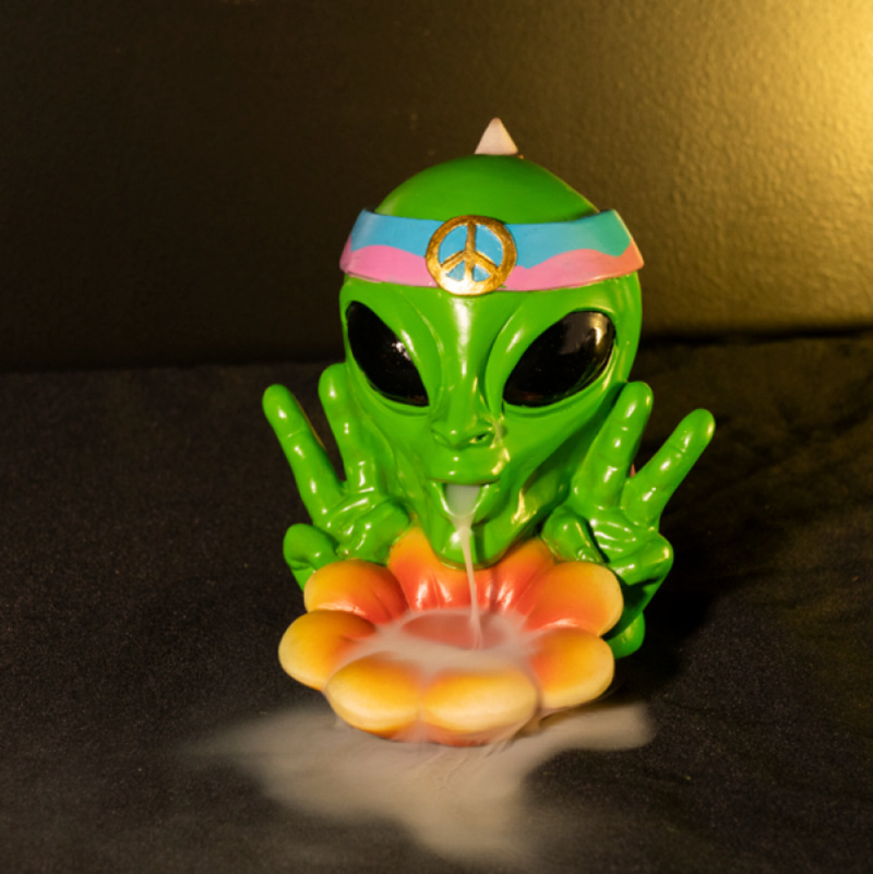 Alien Peace Backflow Burner