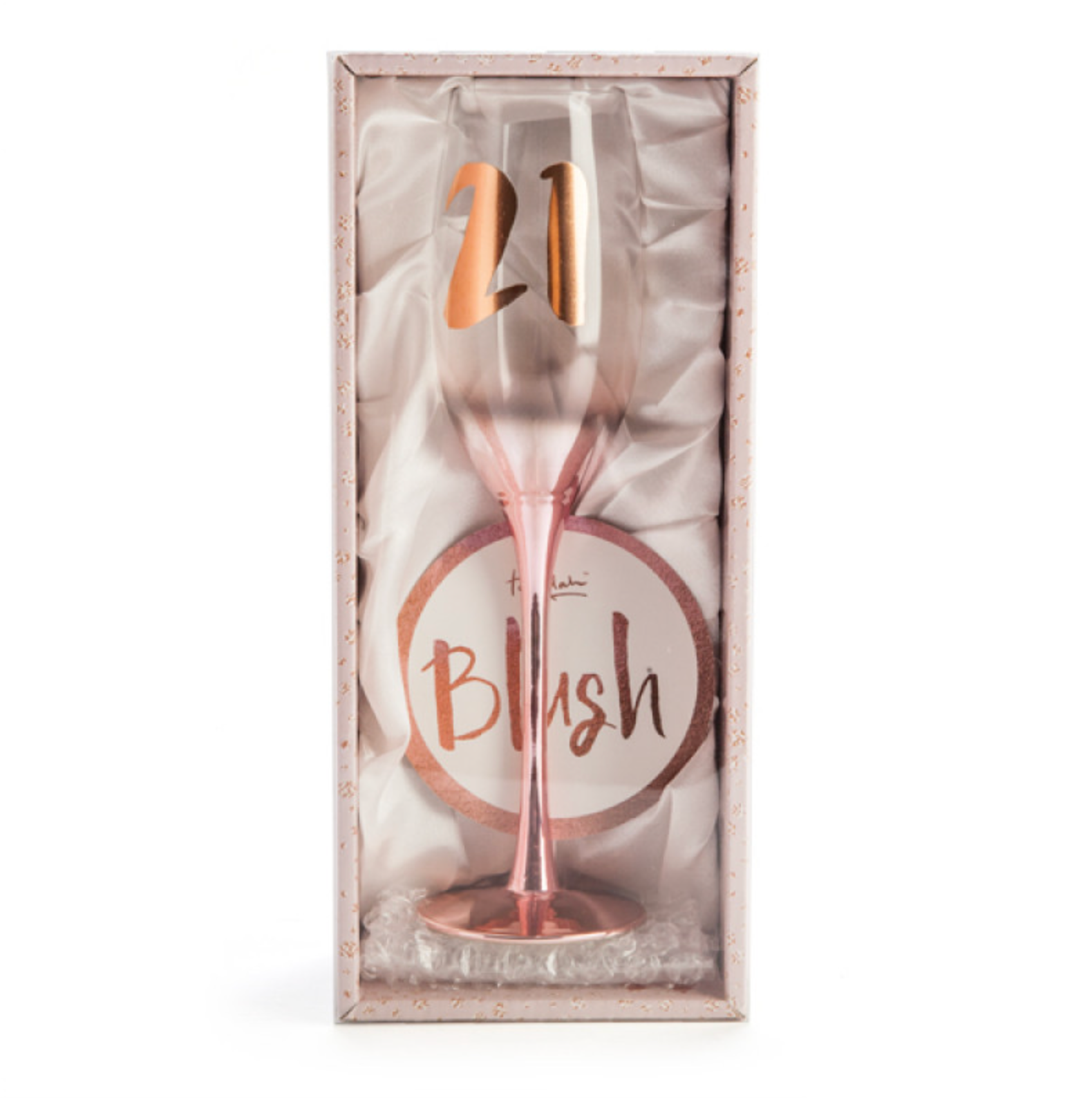 21st Birthday Blush Campagne Flute