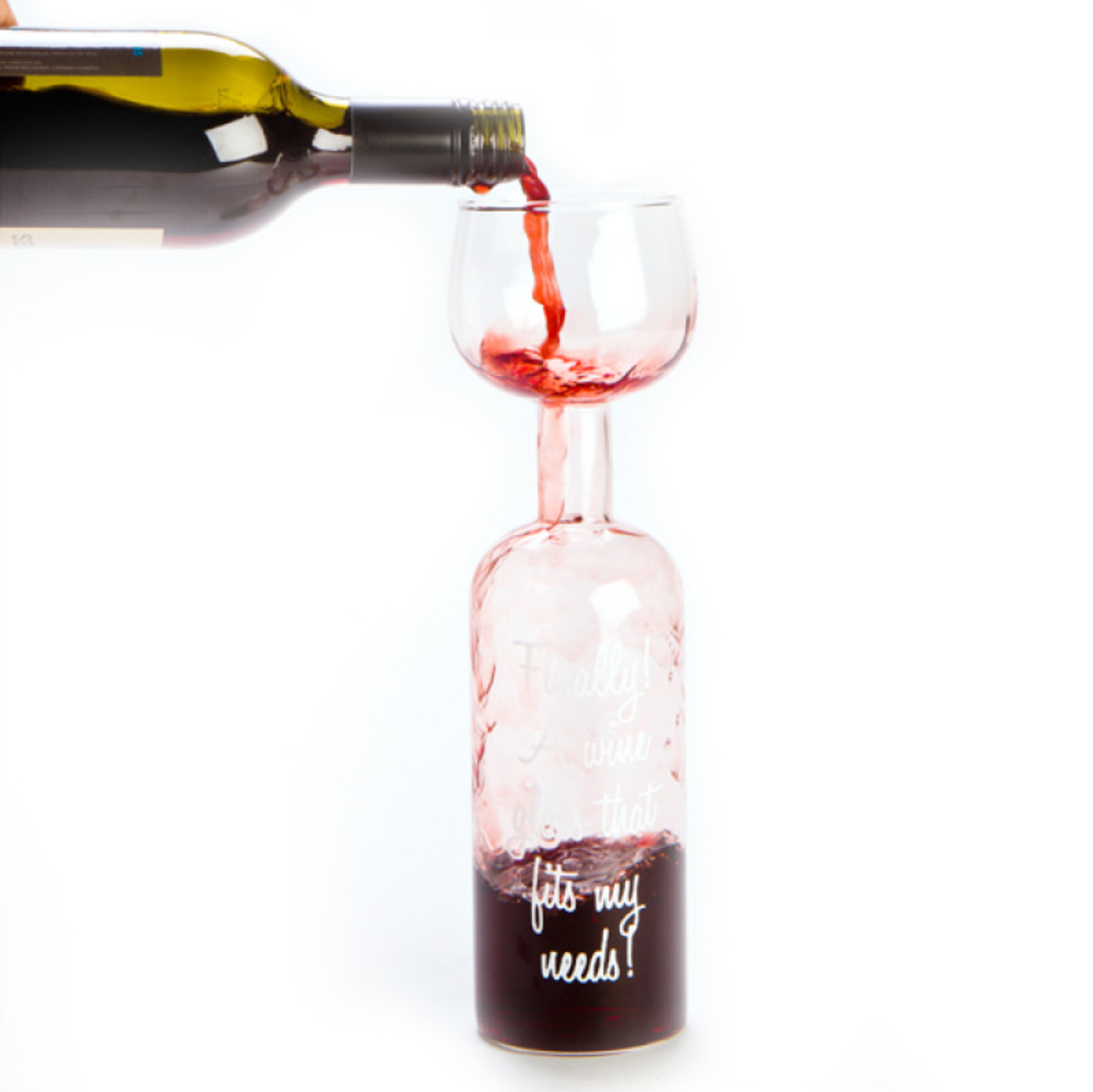 Wine Bottle Glass