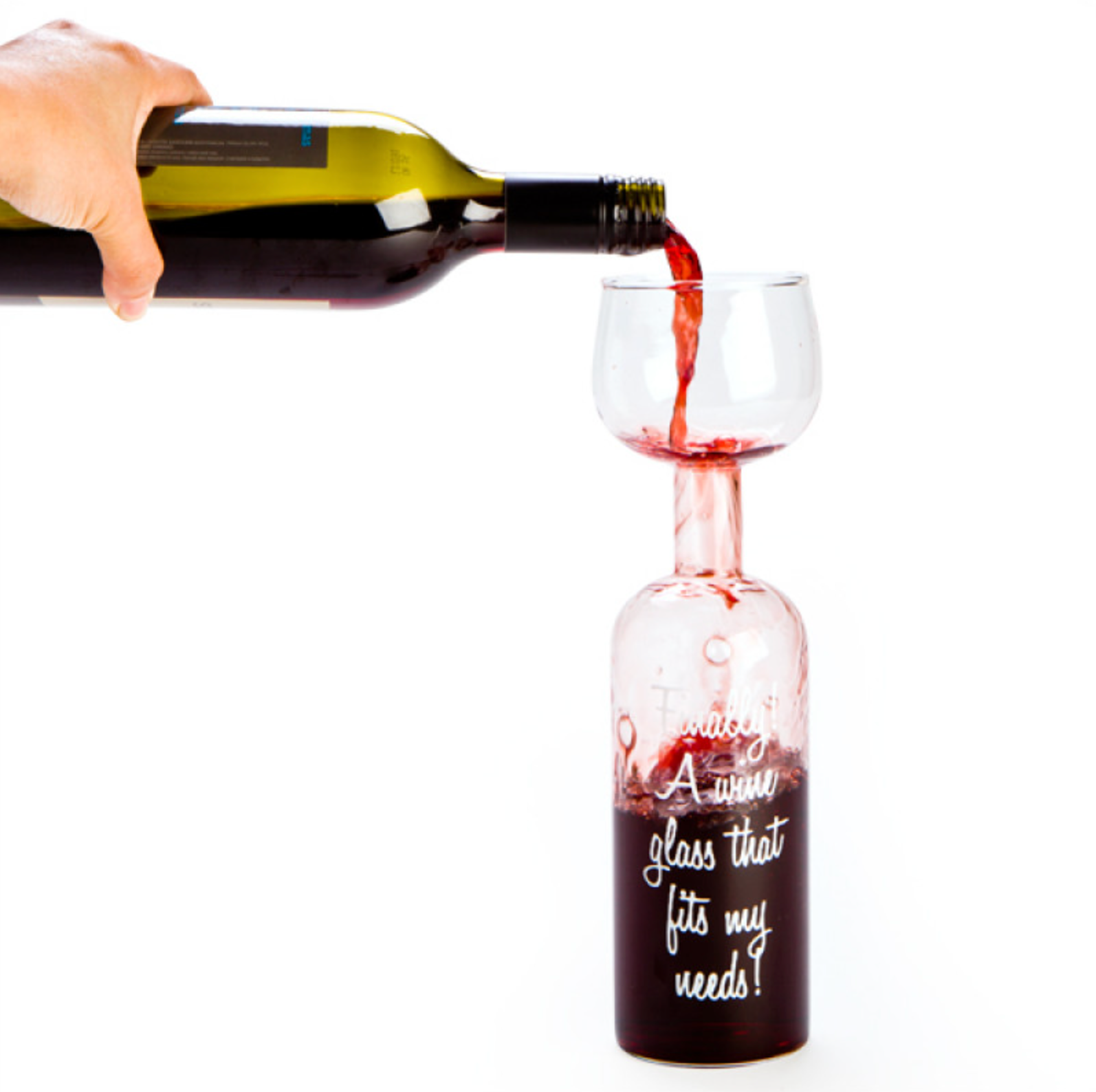 Wine Bottle Glass