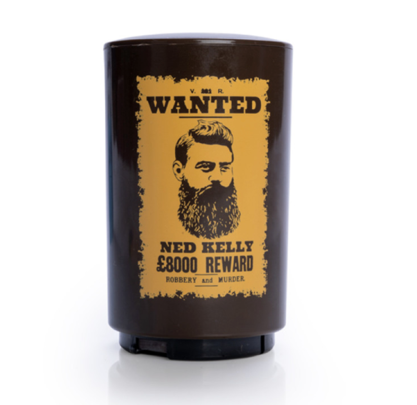 Ned Kelly Push Down Bottle Opener