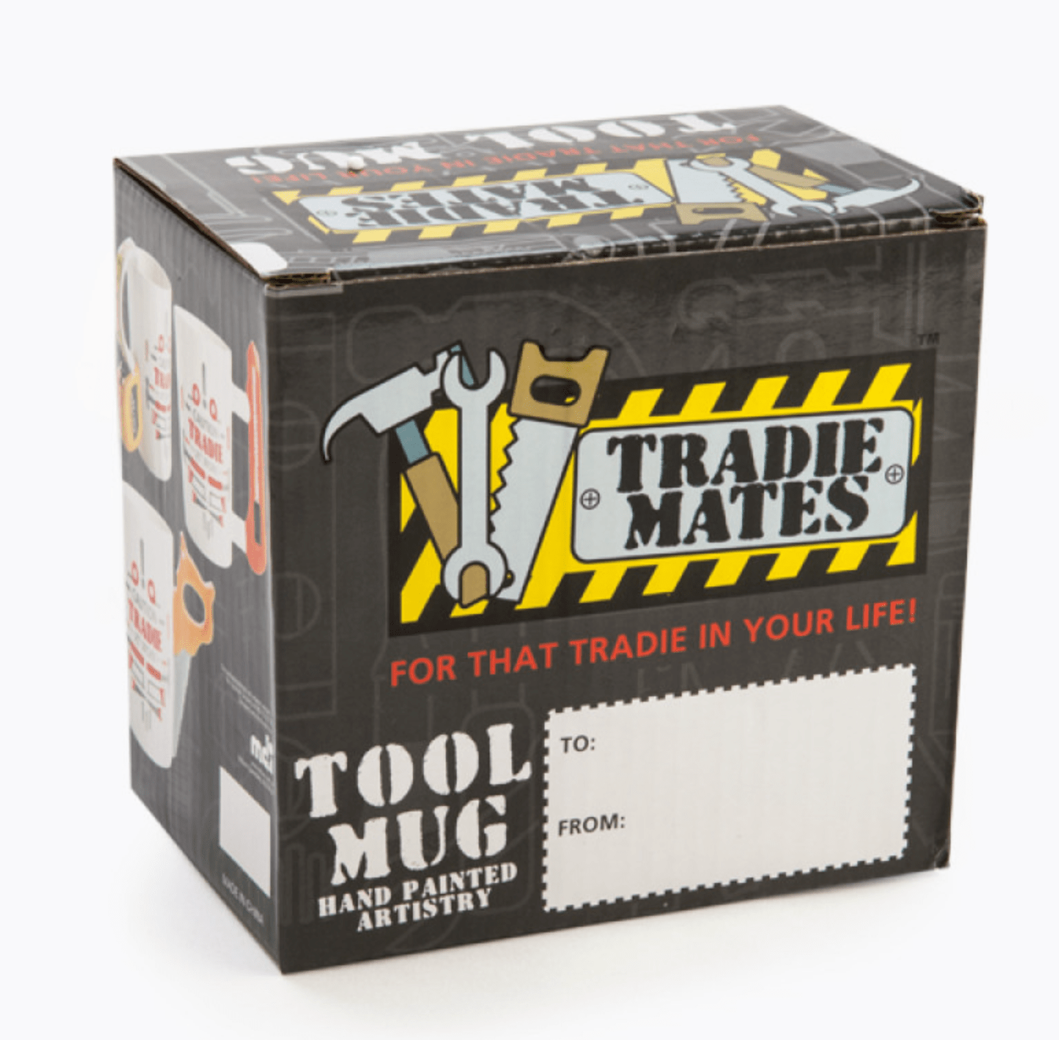 Tradies Mates Measuring Tape Mug