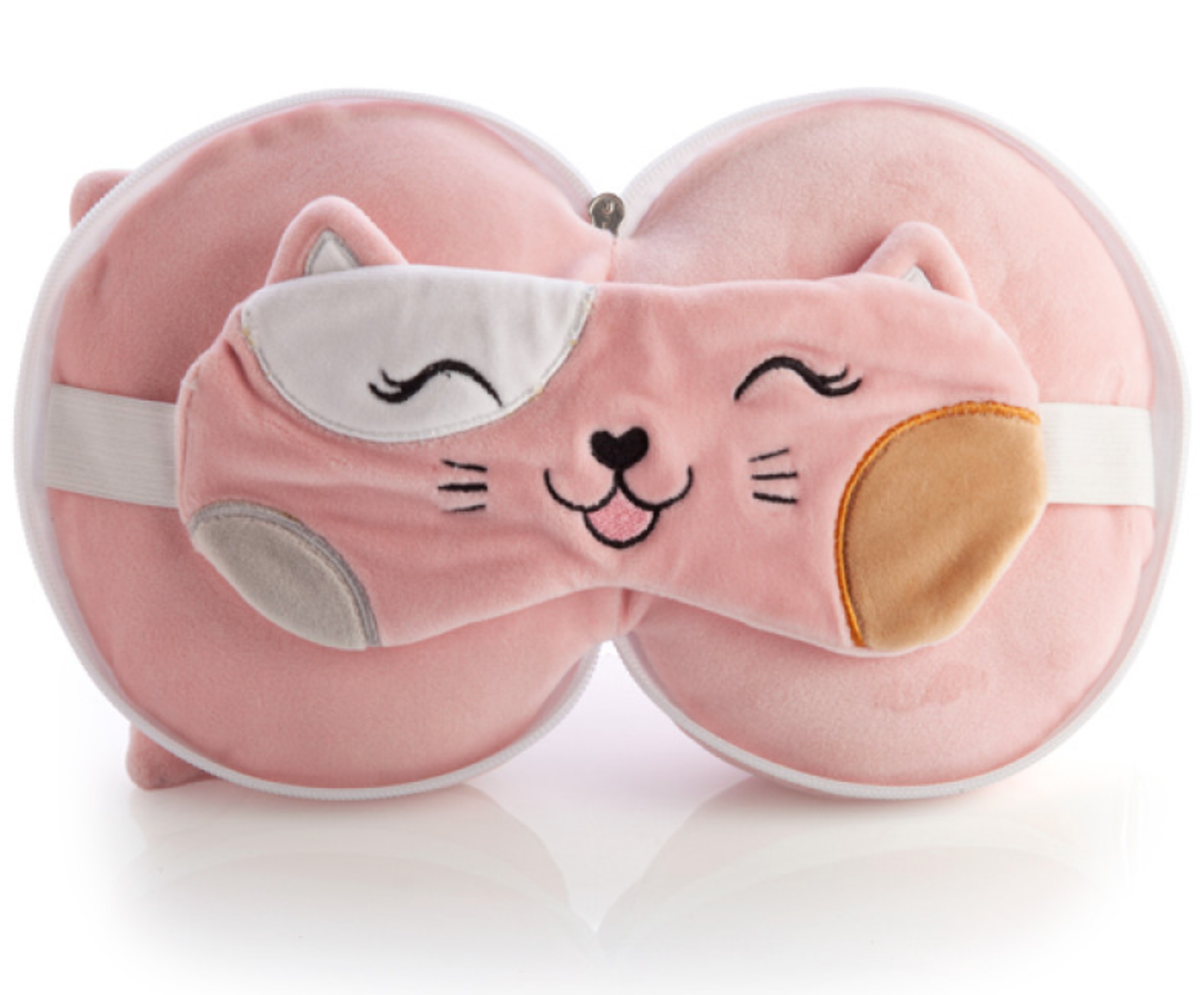 Smoosho's Pals Travel Cat Mask & Pillow