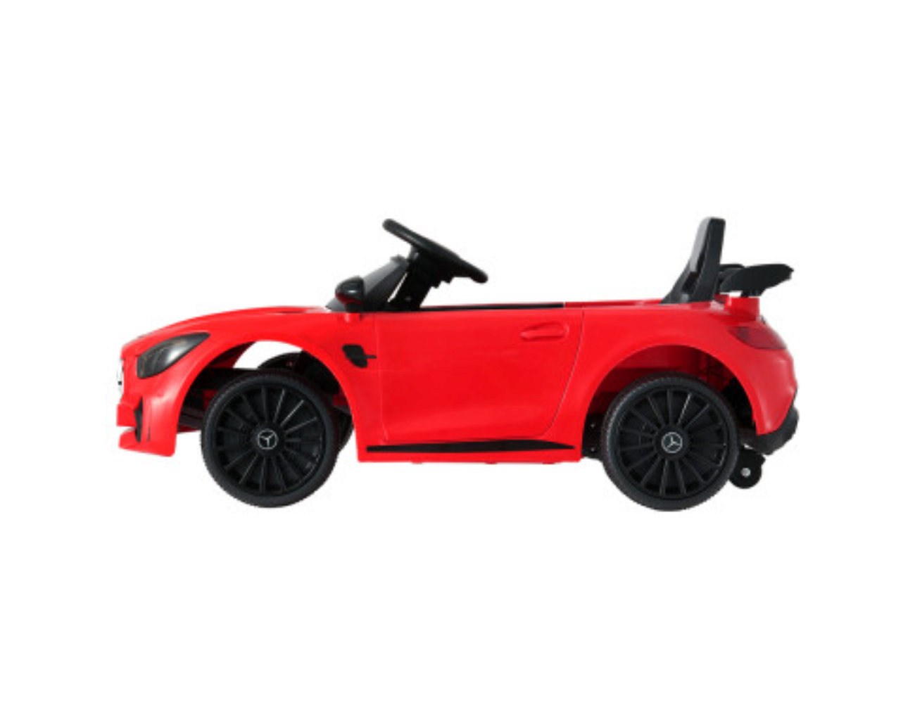 Kids Electric Ride On Car Mercedes-Benz AMG GTR Licensed Toy Cars Remote Red