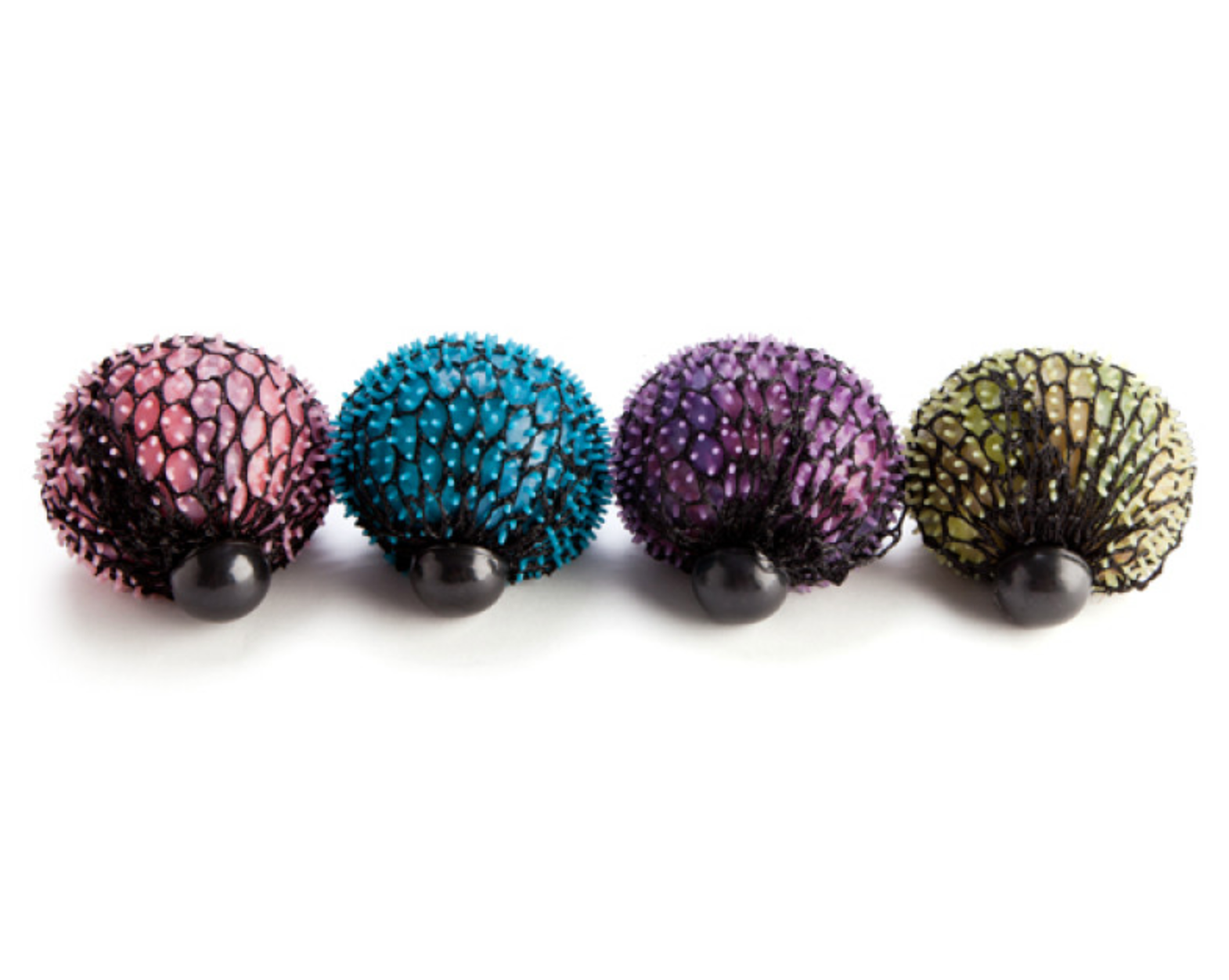 Spiky Rainbow Mesh Squish Ball (SENT AT RANDOM)