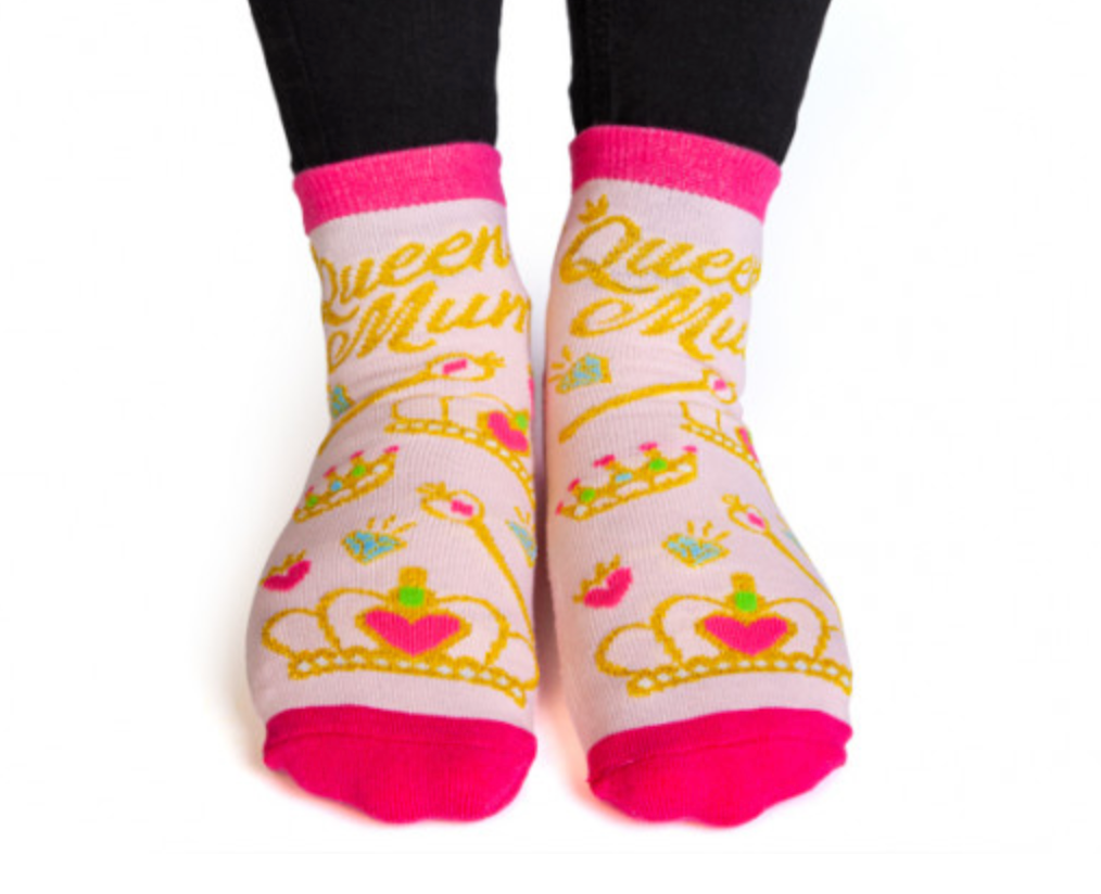 Queen Mum V2 Feet Speak Socks