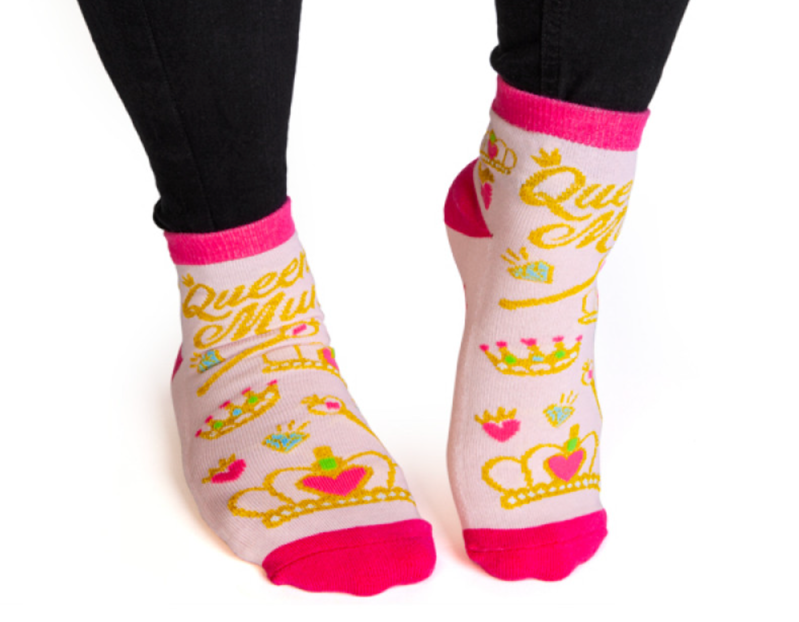 Queen Mum V2 Feet Speak Socks