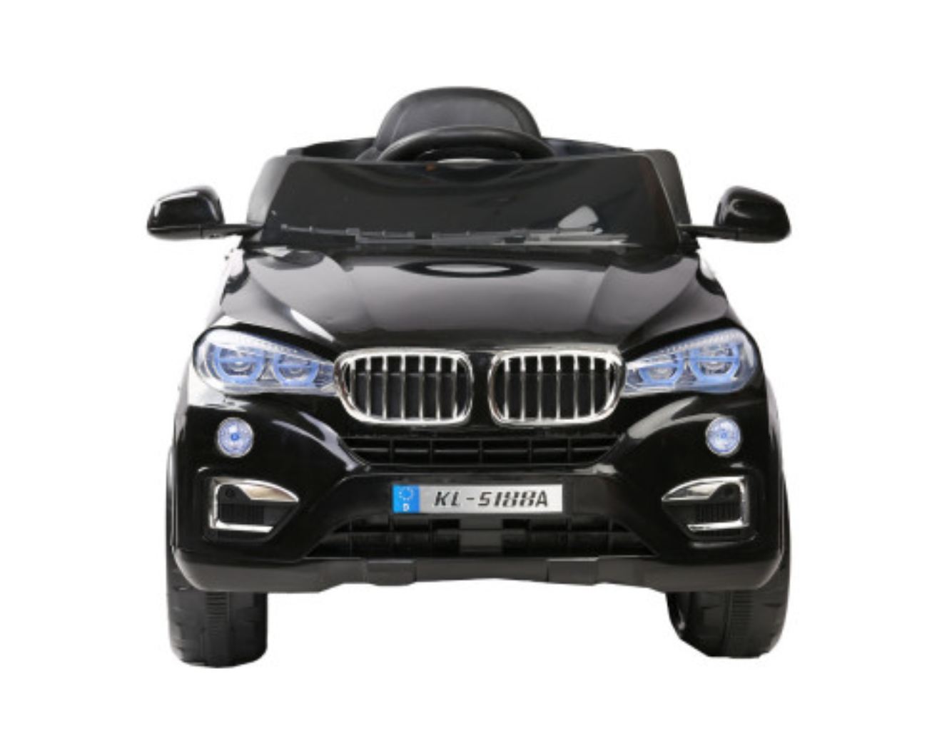 Rigo Kids Electric Ride On Car SUV BMW-Inspired X5 Toy Cars Remote 6V Black