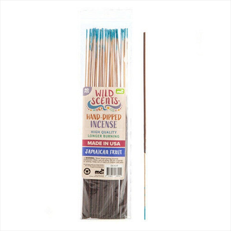 Wild Scents Jamaican Fruit Incense Sticks 40pcs