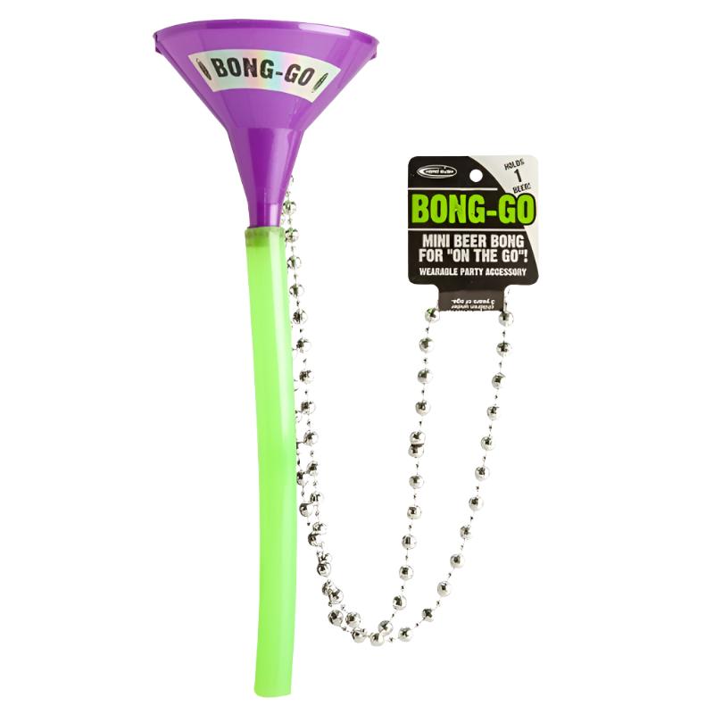 Purple Beer Bong Necklace