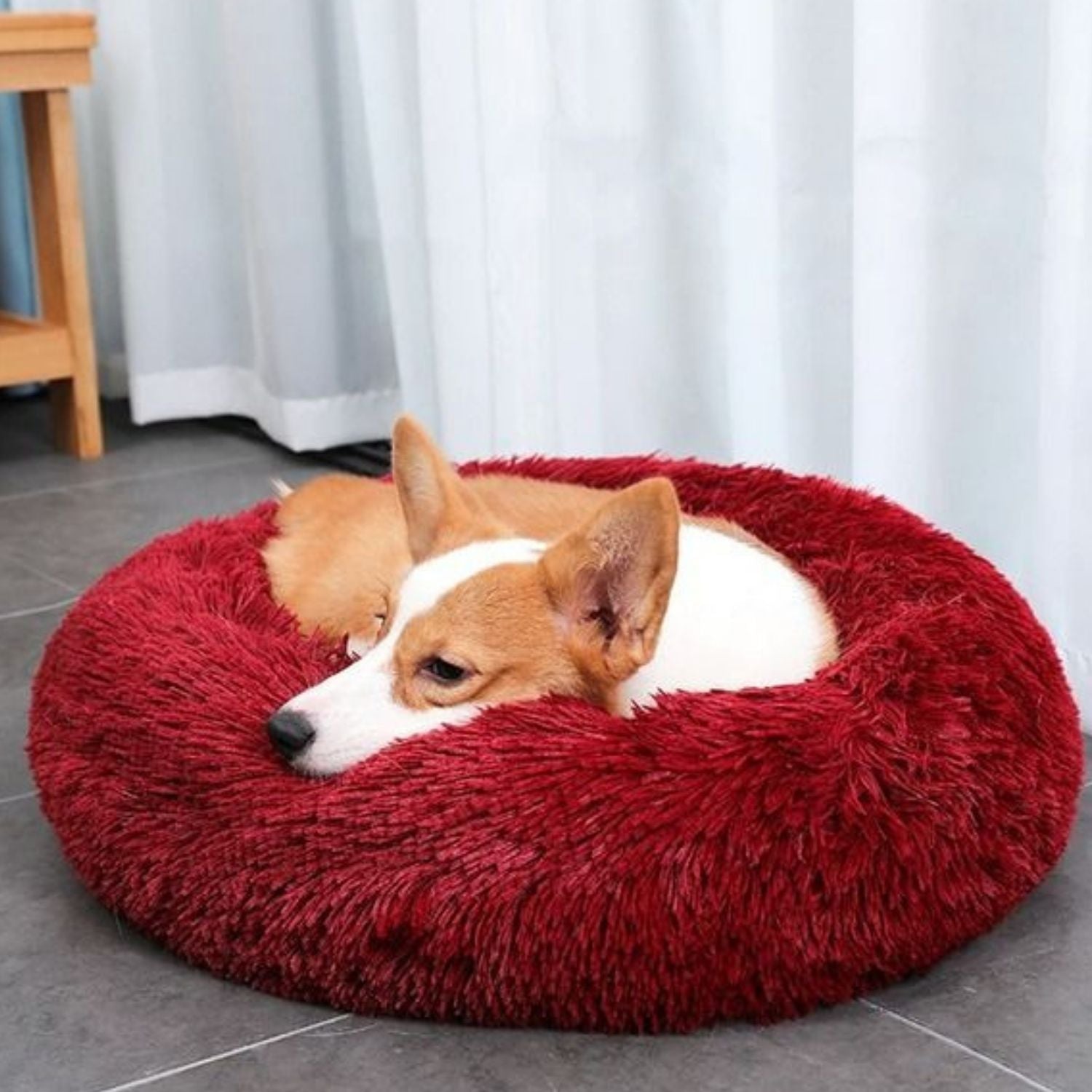 Floofi Pet Bed 80cm (Brown)